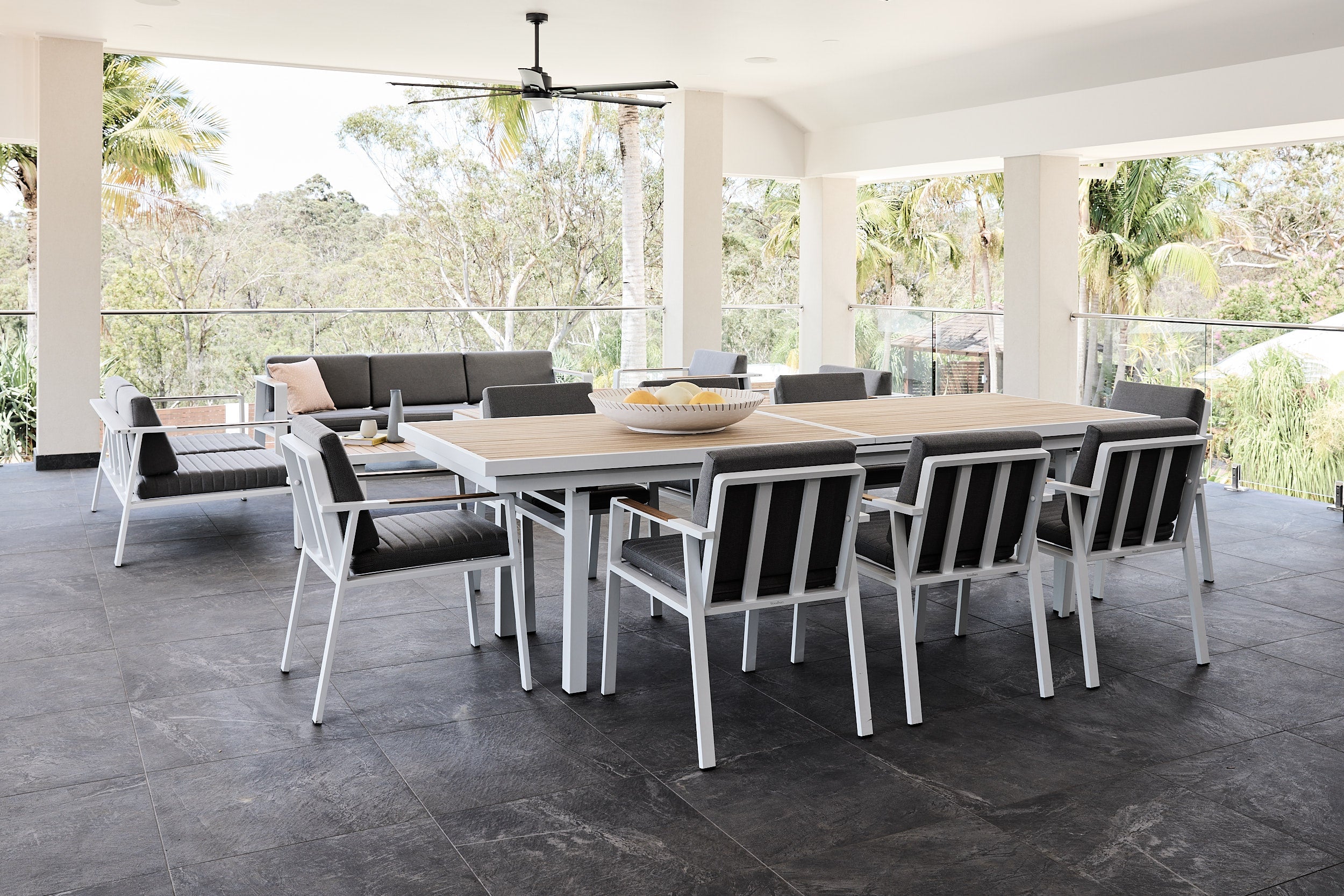 White Outdoor Tables | Woodbury Furniture