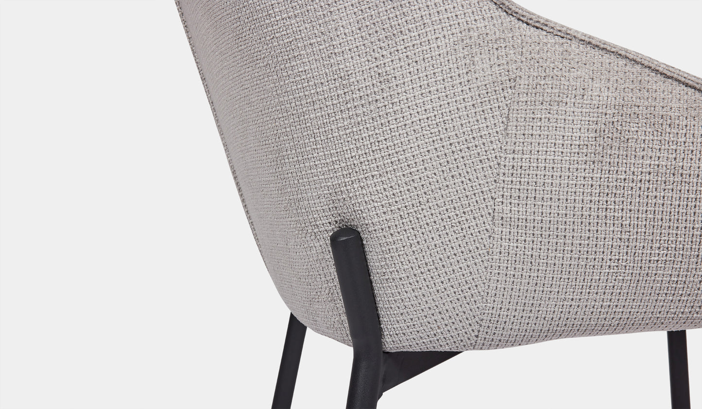 Abby Dining Chair Grey