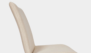 beige indoor dining chair