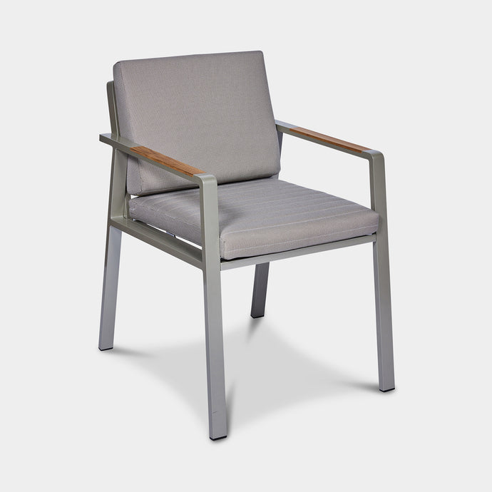 kai grey outdoor chair