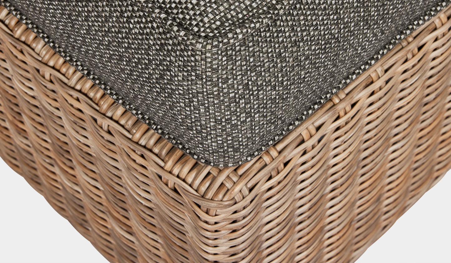 Monaco Side Table With Ottoman Cushion