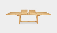 Load image into Gallery viewer, teak double extension table 200cm-300cm