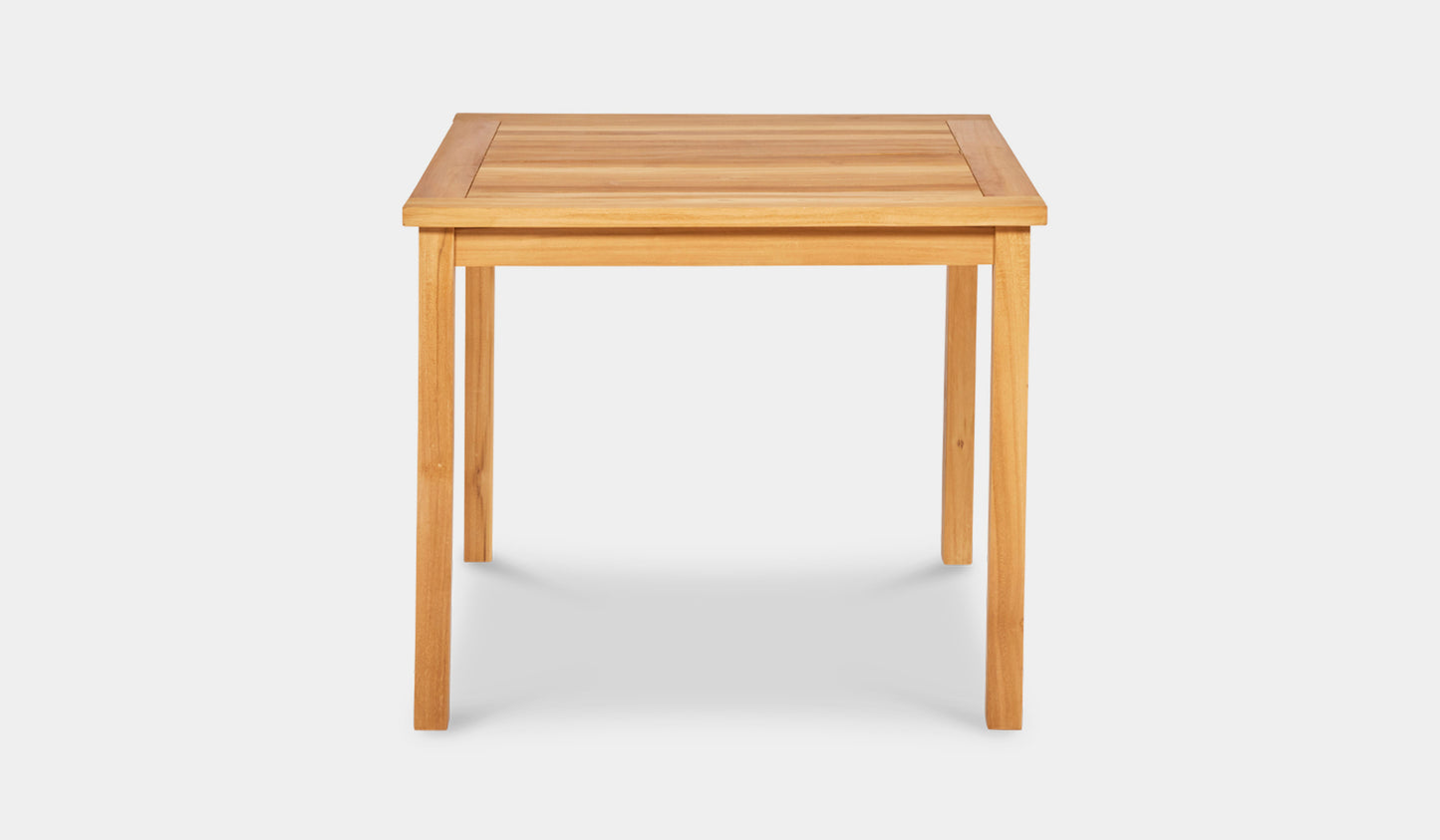Square Bistro Table in Teak
