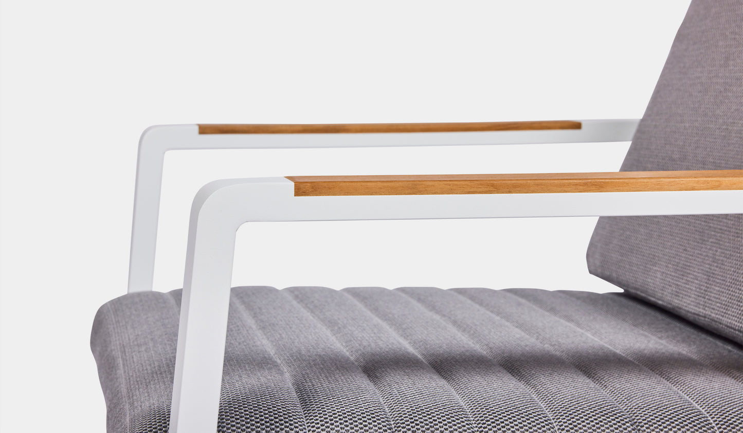 Kai Outdoor Dining Chair White