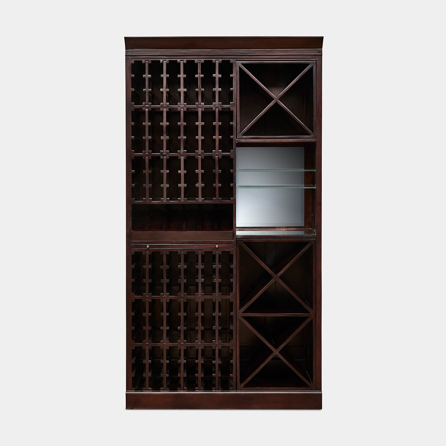 Everingham Wine Rack Tea Brown