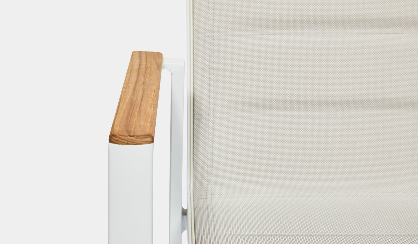 Mackay Outdoor Dining Chair White