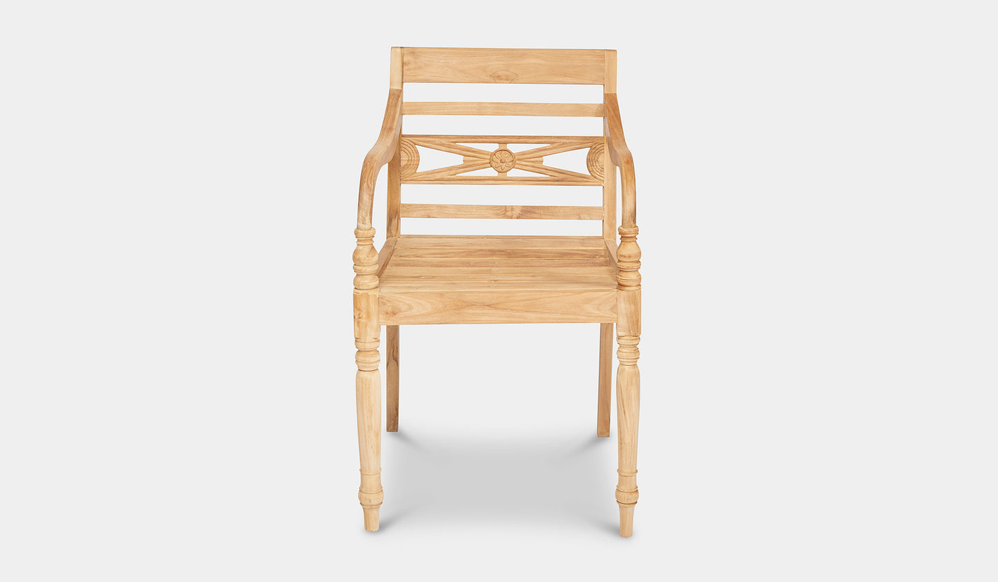 Teak Regency Arm Chair