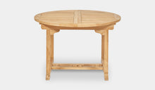 Load image into Gallery viewer, Round-Extending-Table-Teak-r7