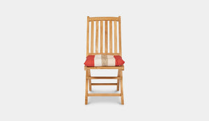hawkesbury teak chair and chair pad