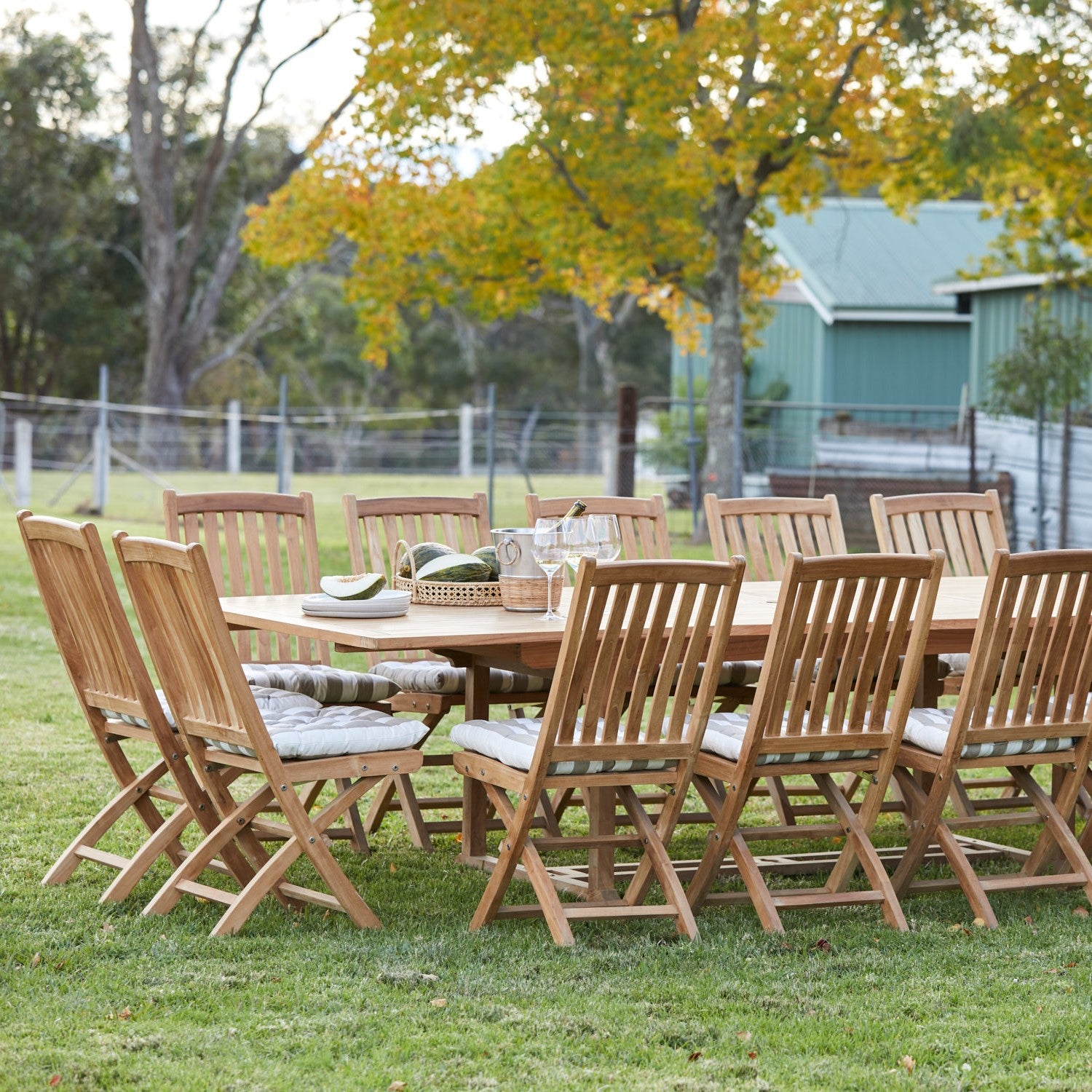 15 piece outdoor dining set sale