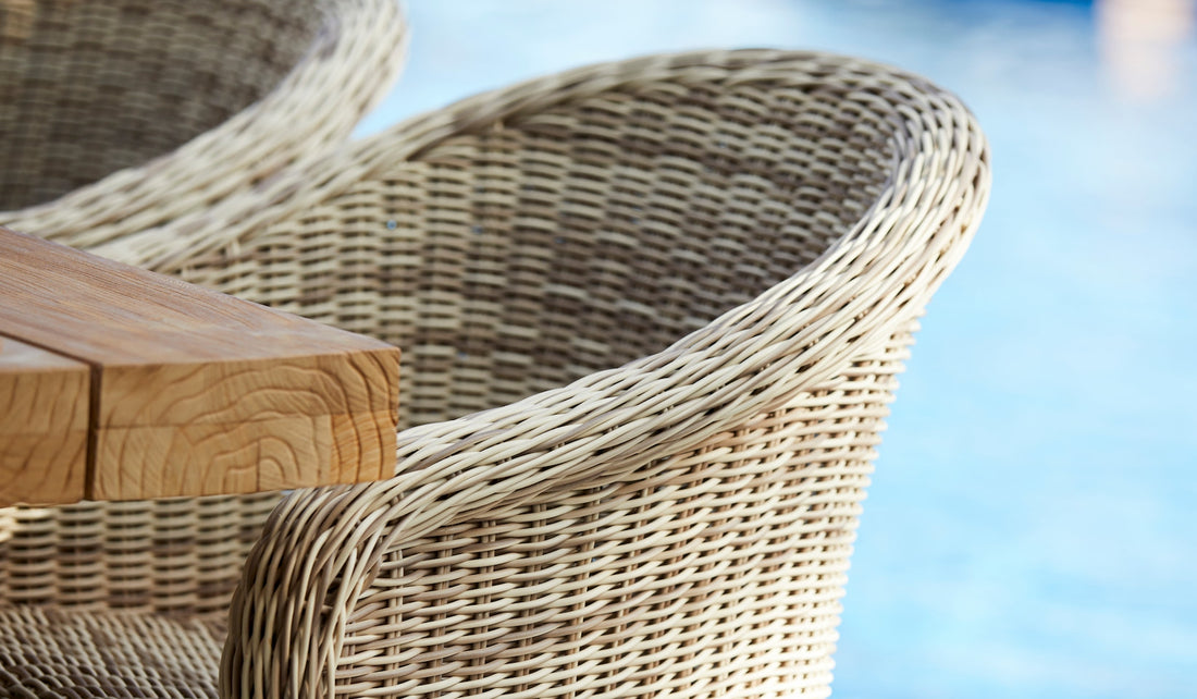 Synthetic Wicker Outdoor Dining Chair