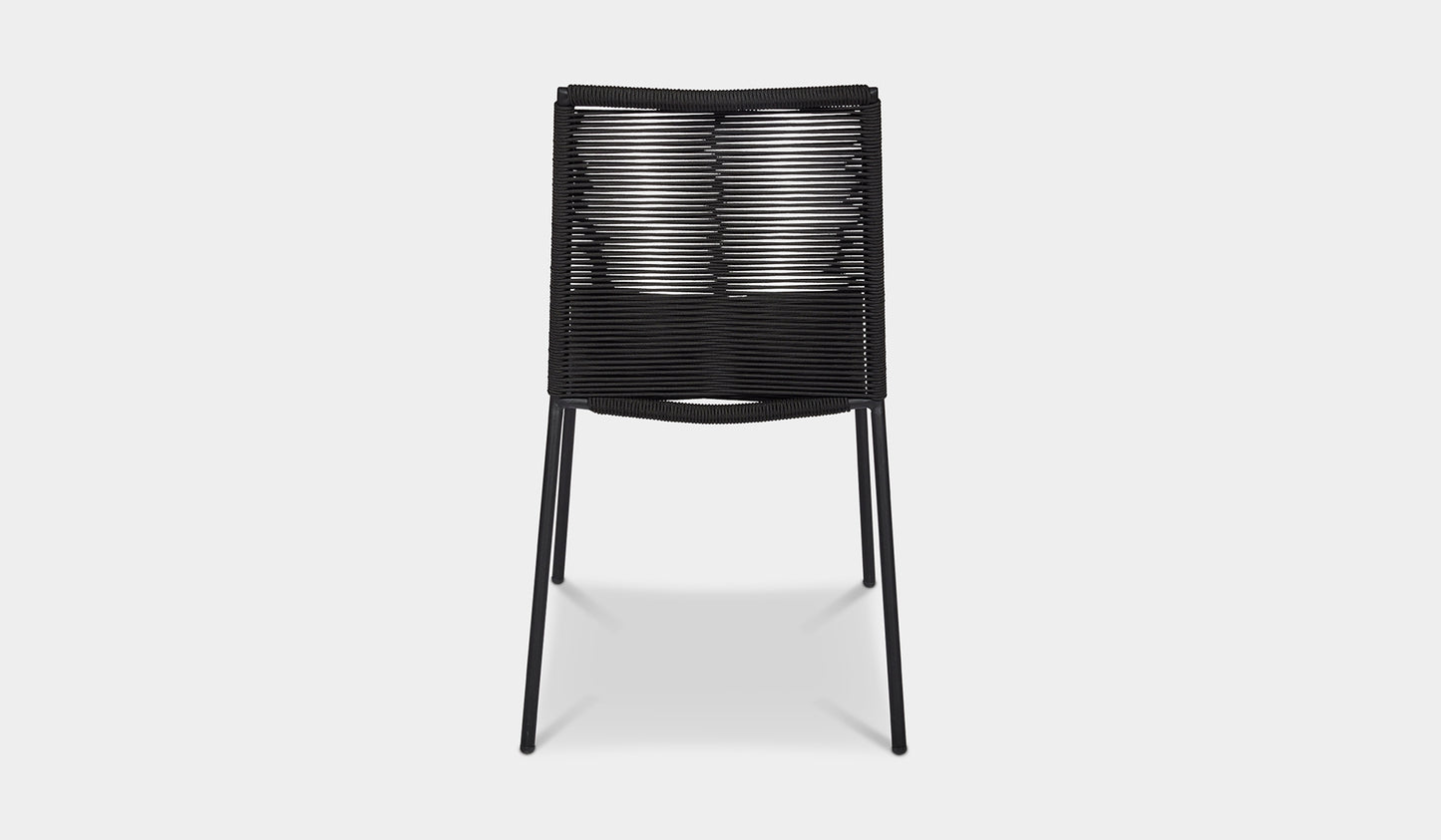 Arubra rope Outdoor Stackable Dining Chair