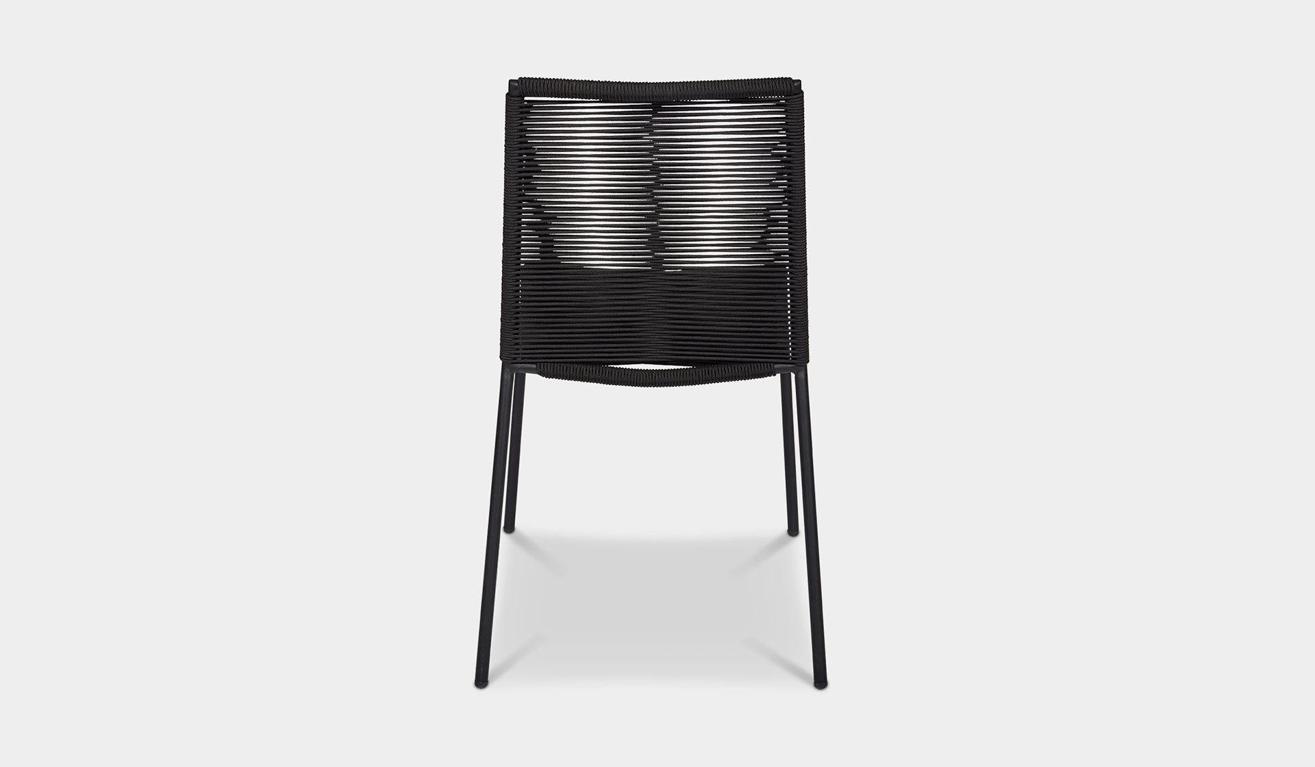 Arubra rope Outdoor Stackable Dining Chair