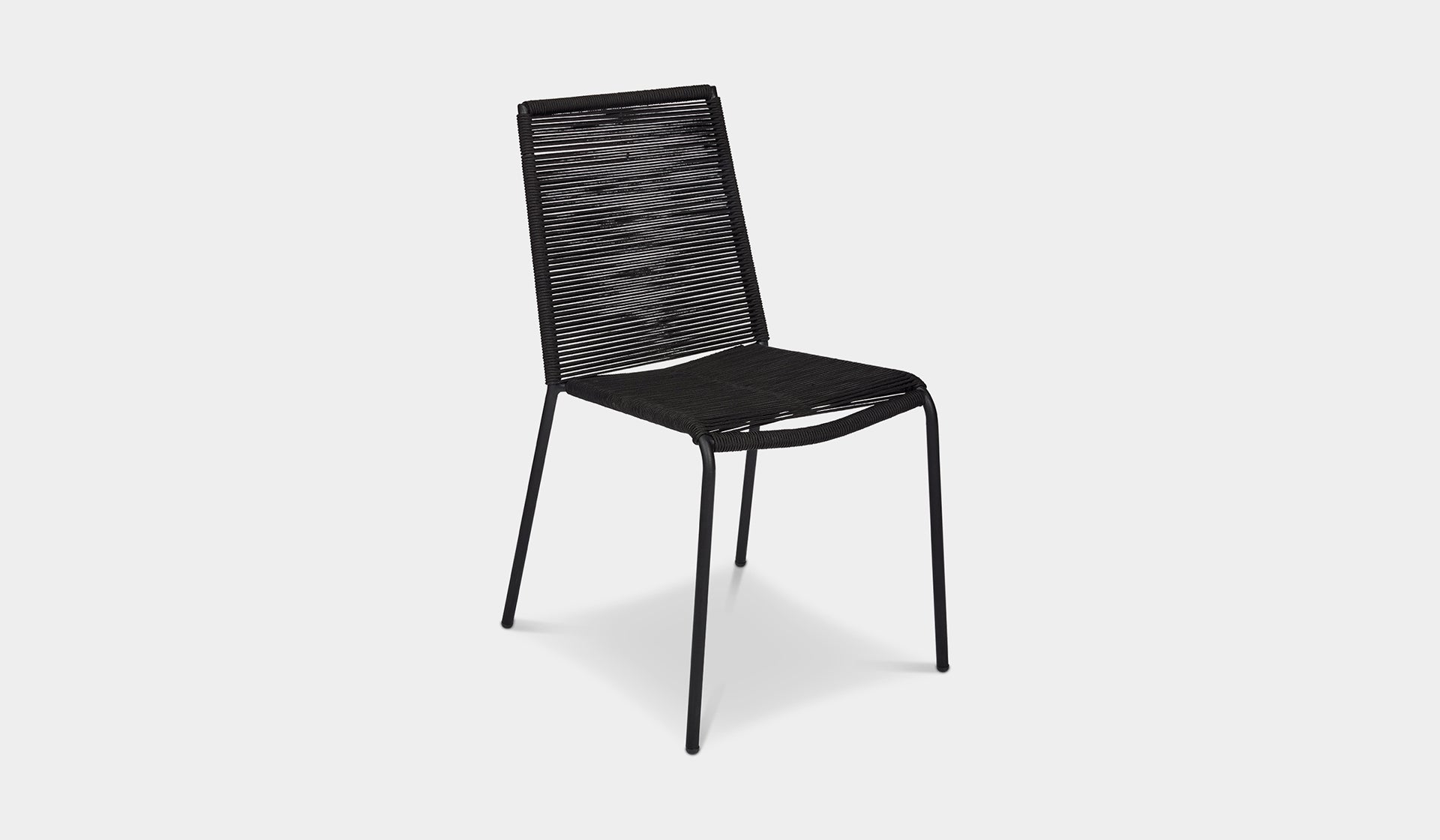 Arubra rope Outdoor Stackable Dining Chair