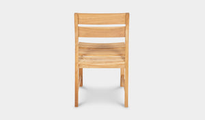 bakke side chair no arms back view