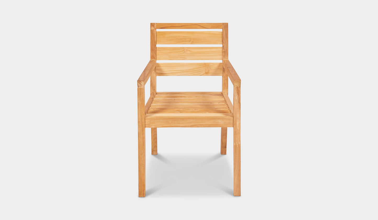 teak arm chair carmelino