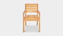 Load image into Gallery viewer, teak arm chair carmelino