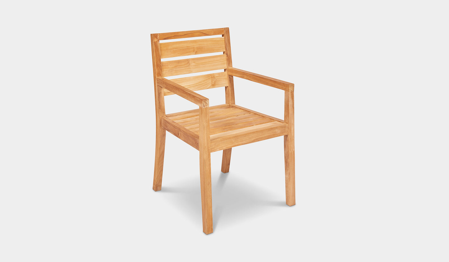 teak carmelino arm chair