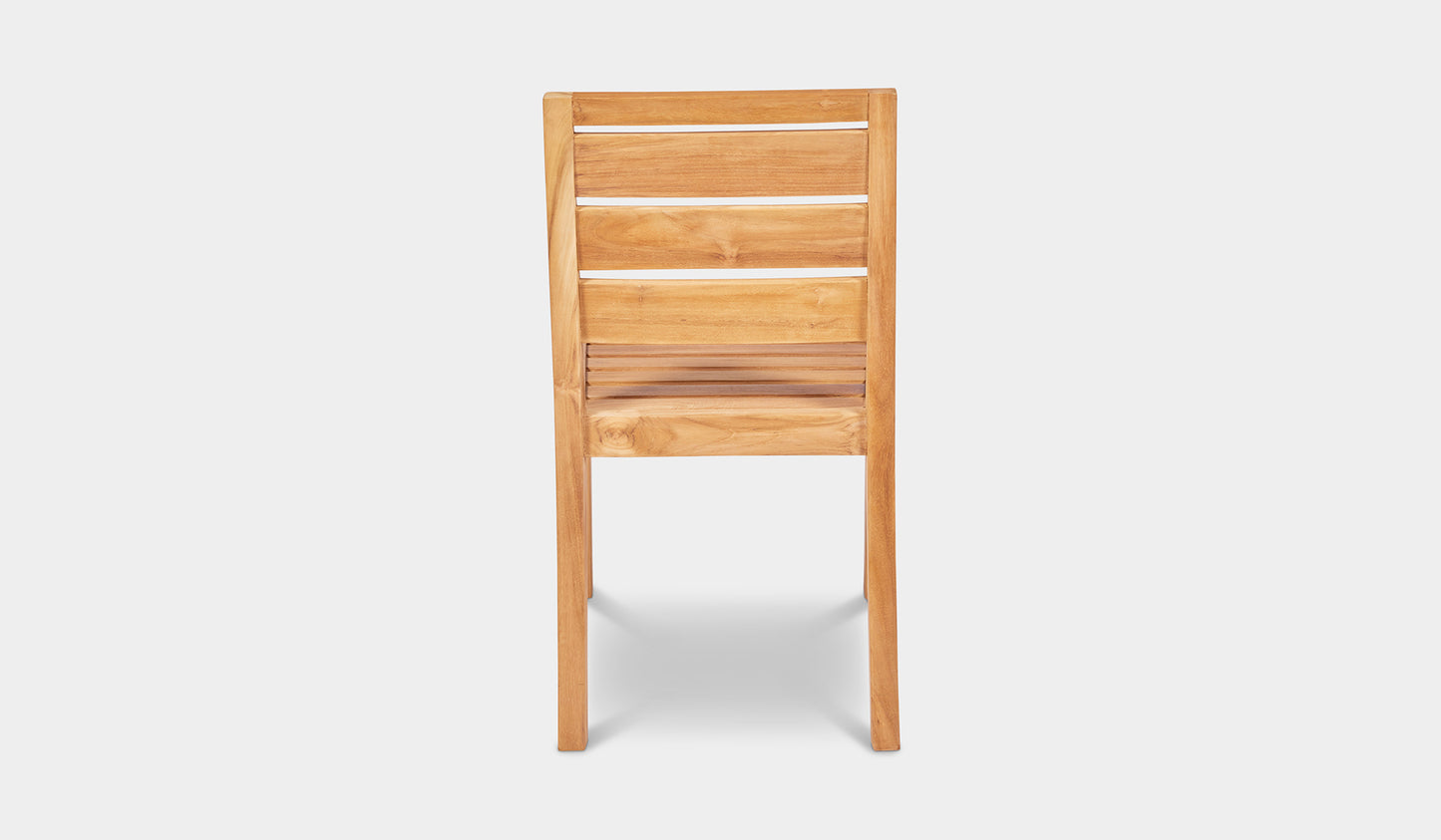 outdoor dining chair no arms