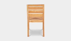 outdoor dining chair no arms