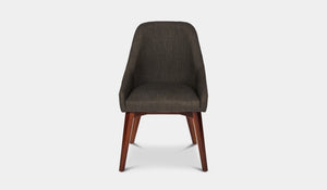 collaroy indoor dining chair blackwood leg