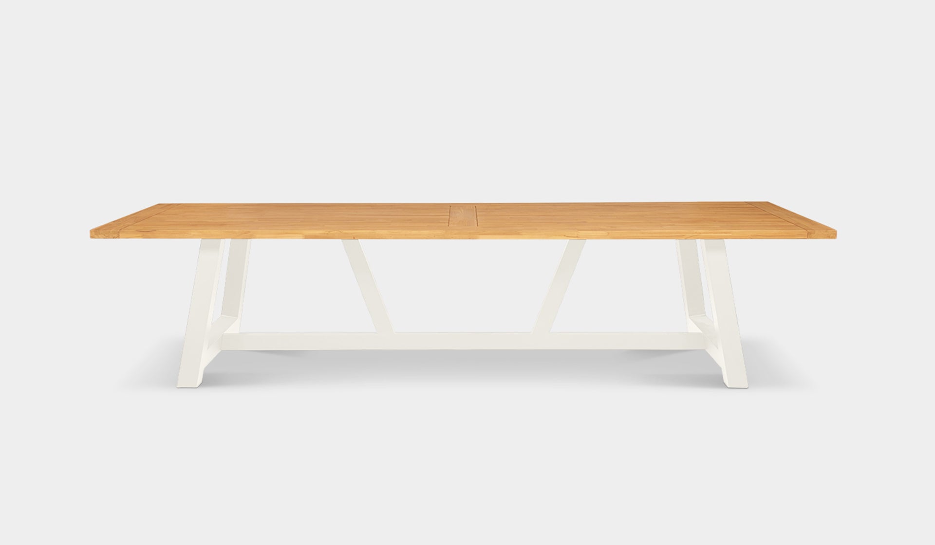 Daytona Dining Table White Teak