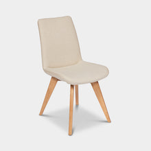 Load image into Gallery viewer, fabric indoor dining chair beige