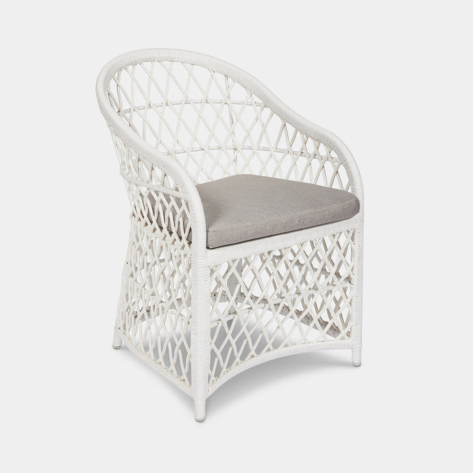 havana dining chair white