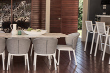 Load image into Gallery viewer, palma QDF outdoor fabric dining chairs and sintered stone table