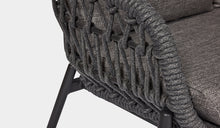 Load image into Gallery viewer, 2 seater sofa in rope charcoal