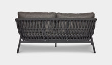 Load image into Gallery viewer, ibiza sofa 2 seater in charcoal