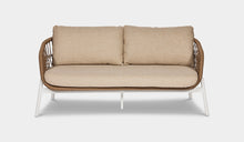 Load image into Gallery viewer, ibiza 2 seater sofa white and beige