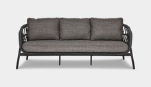 Load image into Gallery viewer, ibiza 3 seater sofa in charcoal