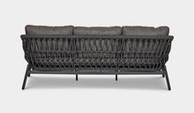 Load image into Gallery viewer, rope ibiza 3 seater sofa in charcoal