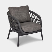 Load image into Gallery viewer, rope outdoor sofa charcoal