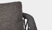 Load image into Gallery viewer, rope 1 seater sofa charcoal