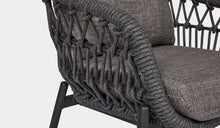 Load image into Gallery viewer, charcoal rope 1 seater