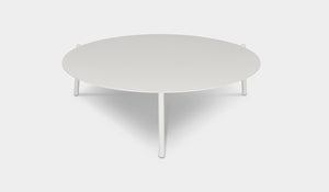 ibiza outdoor coffee table in white