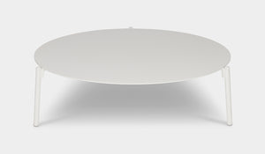 103cm ibiza outdoor coffee table in white