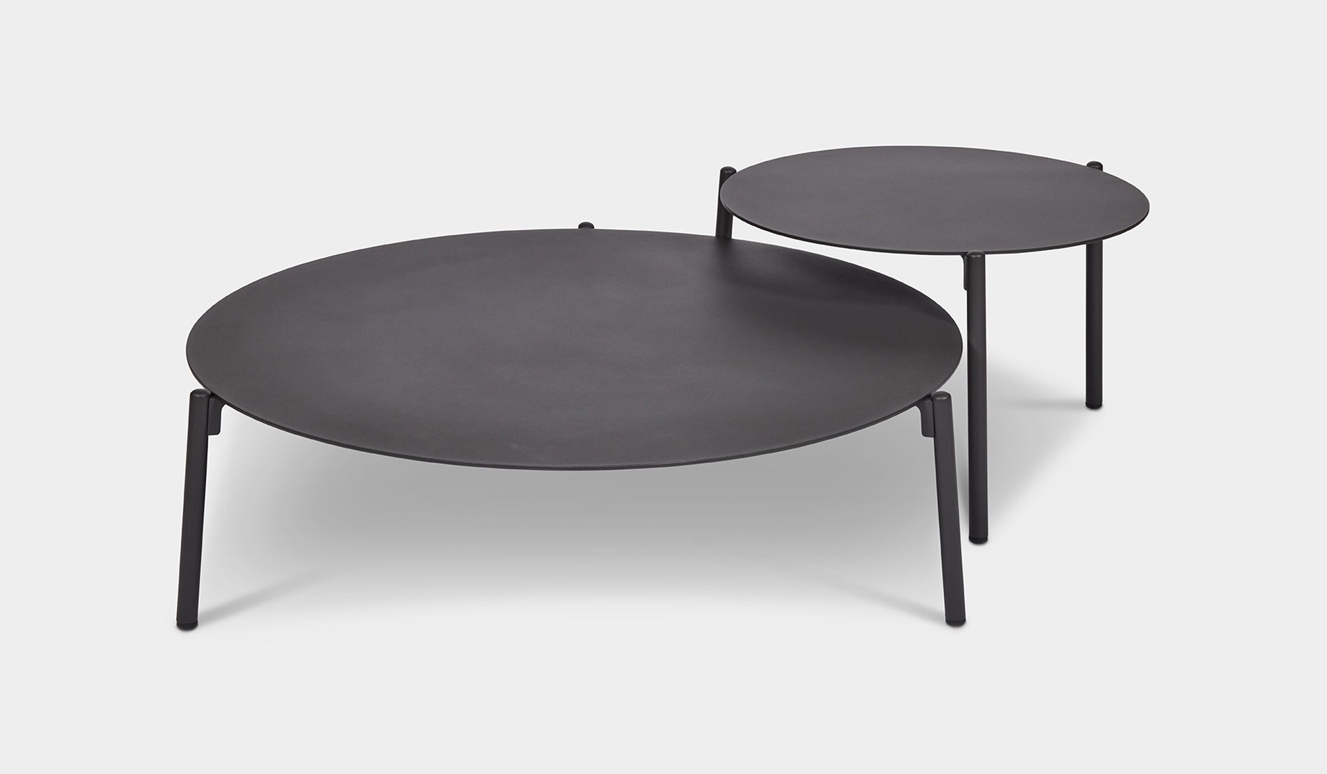 ibiza nesting tables charcoal