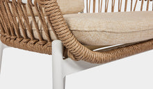 Load image into Gallery viewer, white ibiza dining chair rope