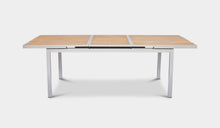 Load image into Gallery viewer, Outdoor extension table grey teak