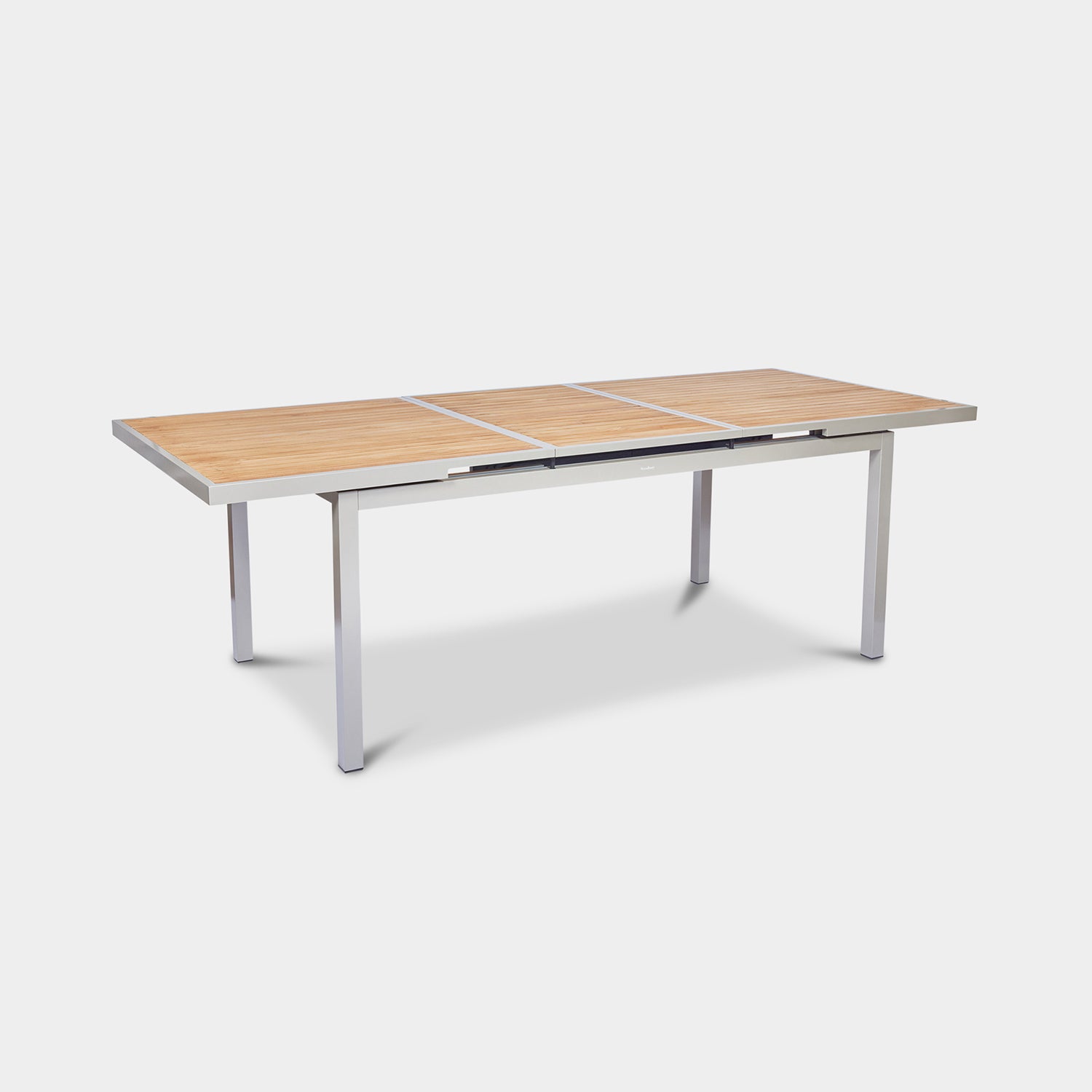 Outdoor extension table grey