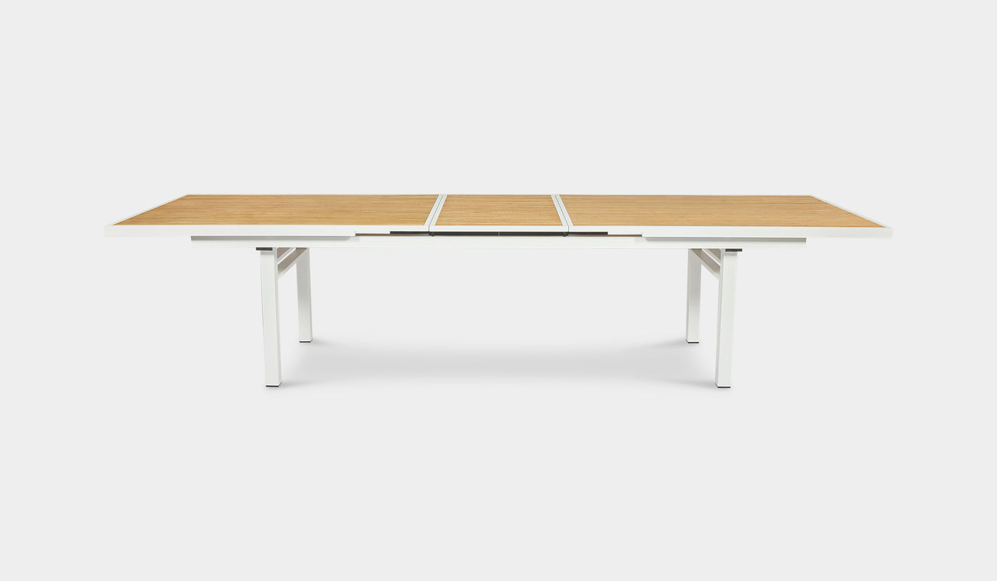 Kai white extension table 12 seater