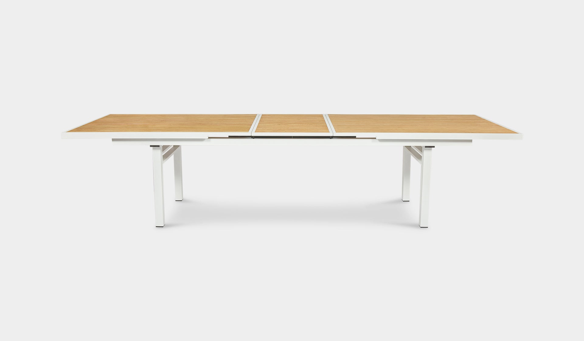 Kai white extension table 12 seater