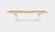 Load image into Gallery viewer, Kai white extension table 12-14 seater