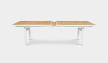 Load image into Gallery viewer, Kai white extension table aluminum white
