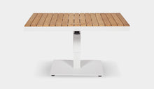 Load image into Gallery viewer, white adjustable coffee table