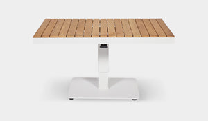 kai collection white adjustable coffee table