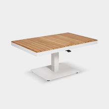 Load image into Gallery viewer, mackay adjustable outdoor coffee table white